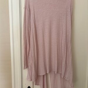 Free People We The Free Light Pink Knit Top, size small
